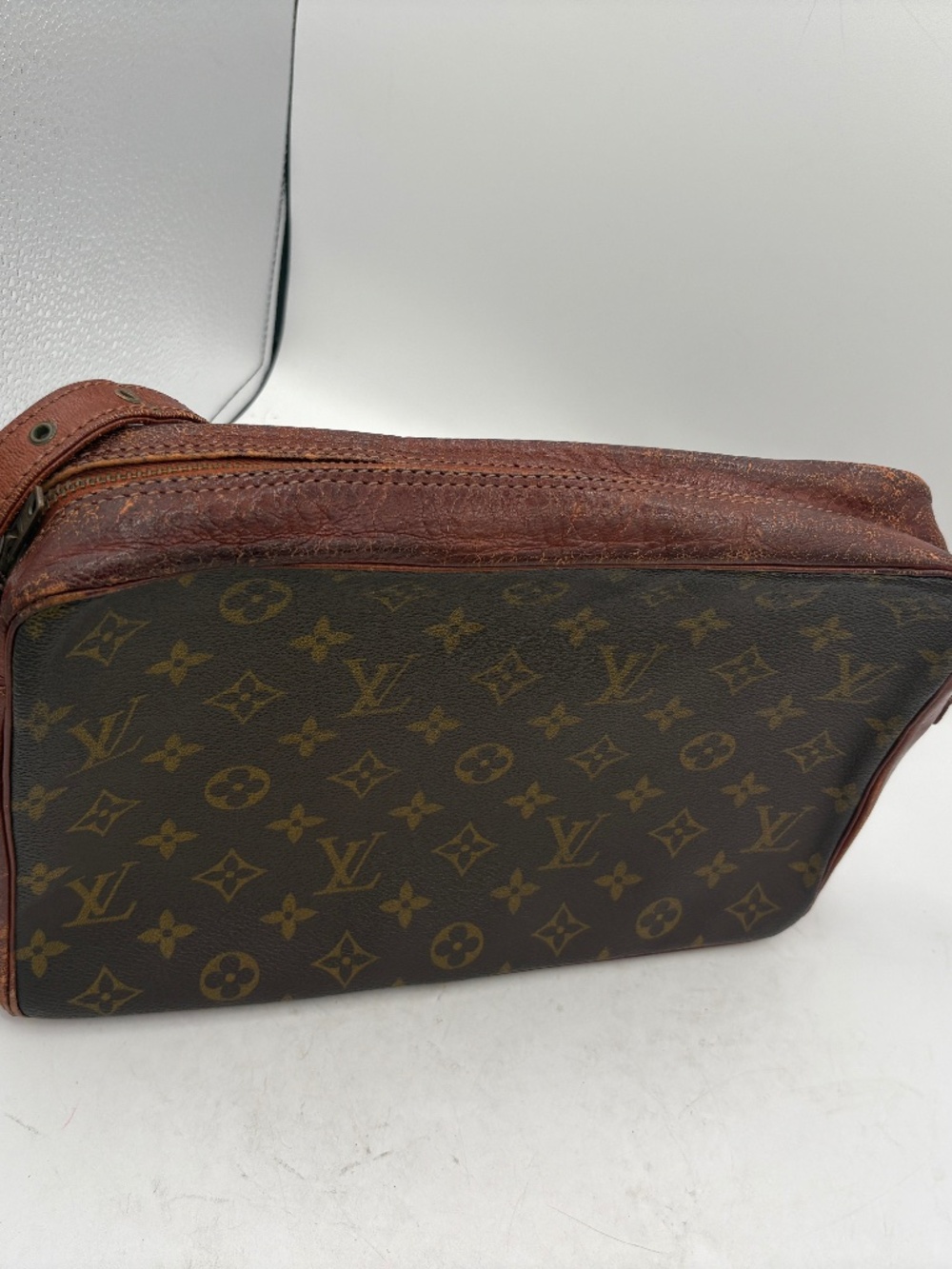 Vintage Louis Vuitton Monogram Sac Bandouliere Crossbody Shoulder Bag w Dust Bag - Picture 6 of 16